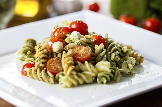 Pasta Salad with Pesto Dressing Recipe