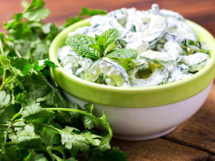 Cucumber and Mint Raita
