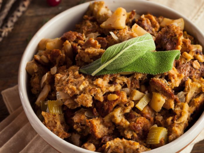 vegetable nut stuffing