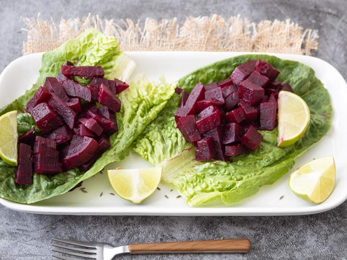 Ensalada de remolacha mediterránea