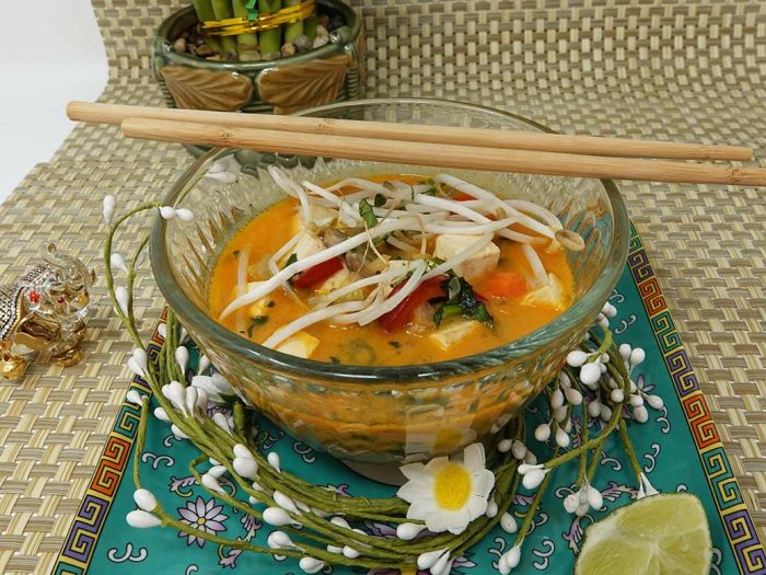 Thai Coconut Curry Soup