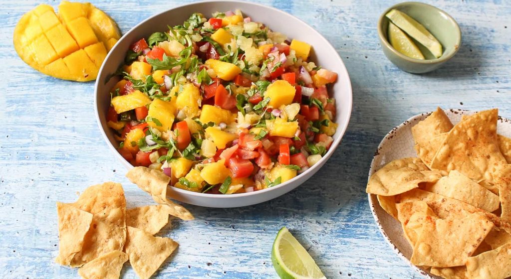 MangoLime Salsa Recipe Veggie Fest