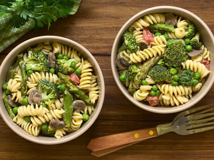 Pasta Primavera ligera