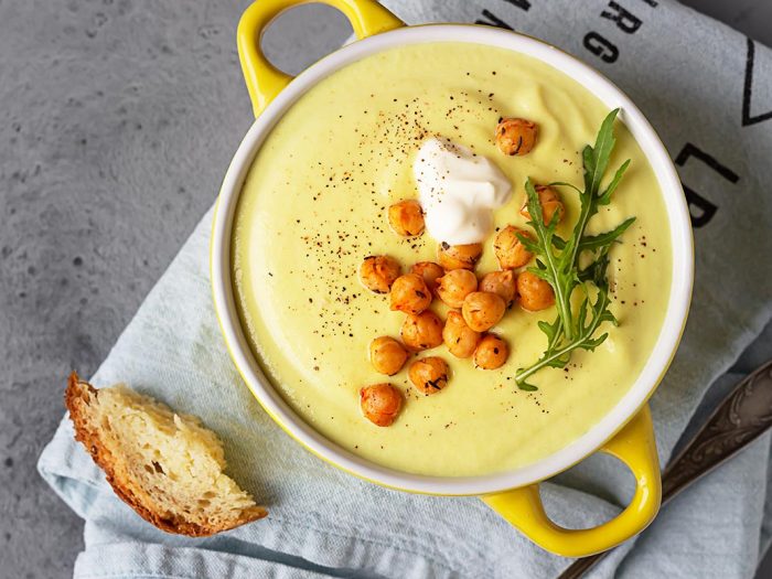 Sopa De Coliflor Al Curry