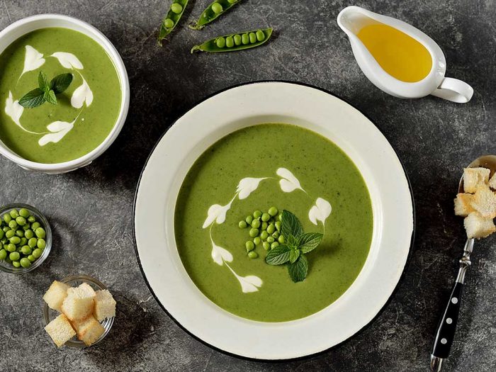 Pea & Mint Soup