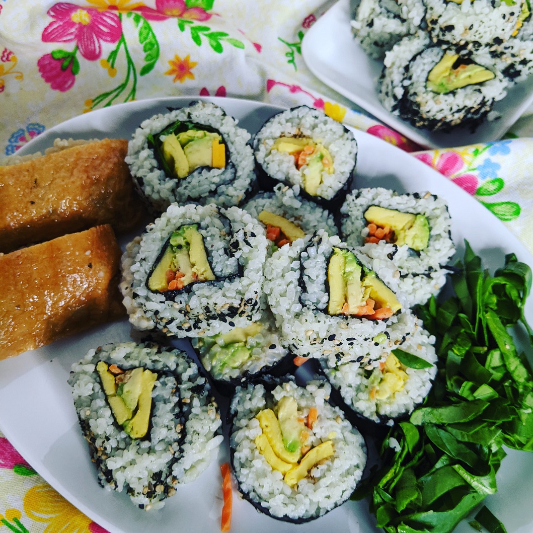 VeggieFest-Food-Demo-Acooba-Vegan-Sushi