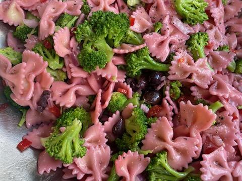 VeggieFest-Food-Demo-Manna-Kitchen-Pricess-Pasta-Salad