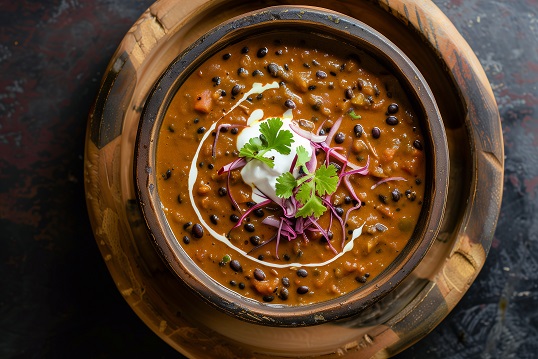 Veggie Fest Food Demo Black Lentil (Dal Makhani)