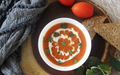 Sopa De Crema De Tomate