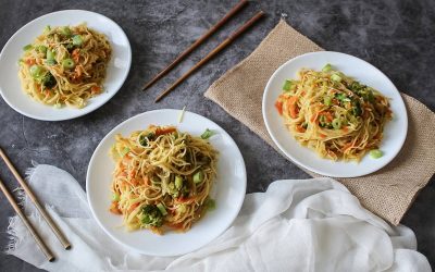 Vegetales-chow-mein